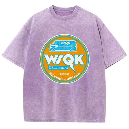 WSQK the Squawk Vintage Distressed T-shirt