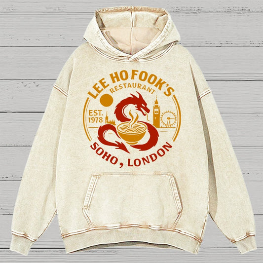 Lee Ho Fooks Vintage Distressed Hoodie