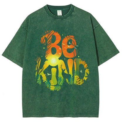 Be Kind Vintage Distressed T-shirt