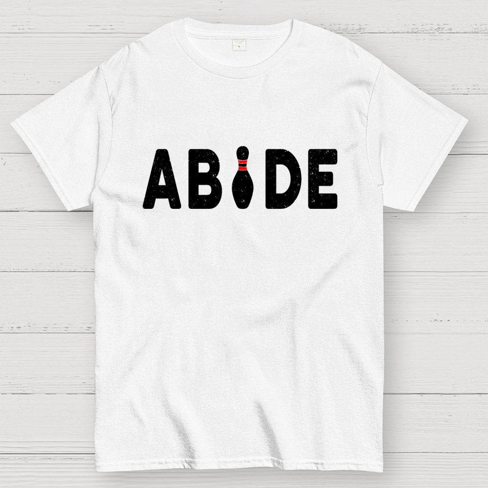 Bowling Abide Geek T-Shirt