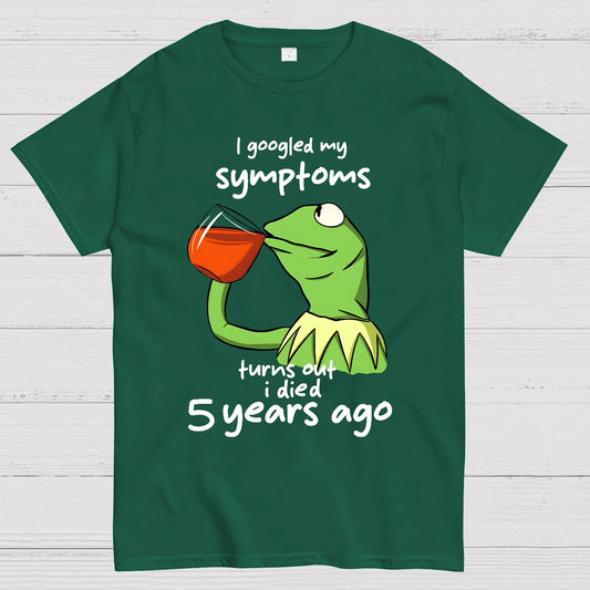 Goolged Symptoms Geek T-Shirt