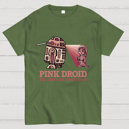 Pink Droid Geek T-Shirt