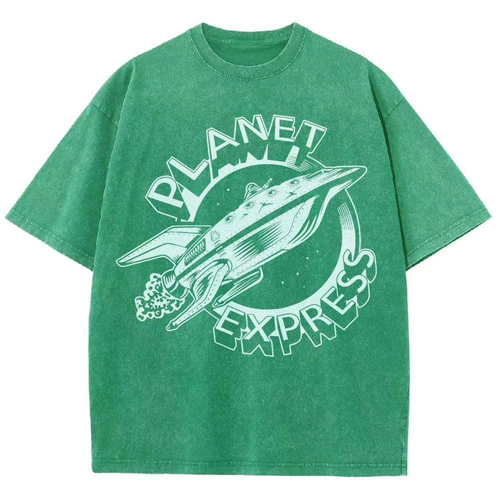 Cosmic Express Vintage Distressed T-shirt
