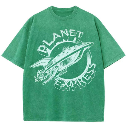Cosmic Express Vintage Distressed T-shirt