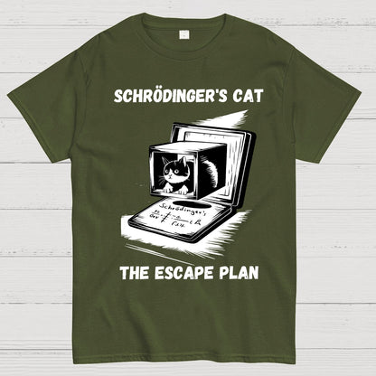 Schrödinger's Cat The Escape Plan Geek T-Shirt