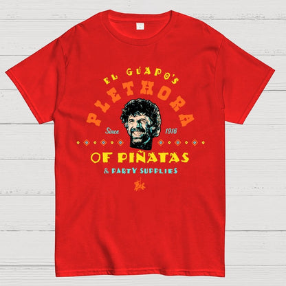 A Character's Plethora of Pinatas & Party Supplies Geek T-Shirt