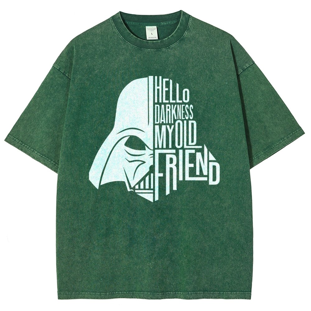 Hello Darkness My Old Friend Vintage Distressed T-shirt