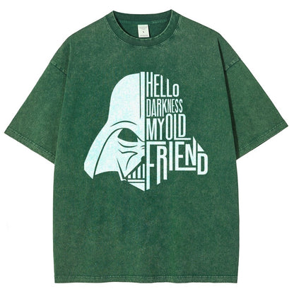 Hello Darkness My Old Friend Vintage Distressed T-shirt