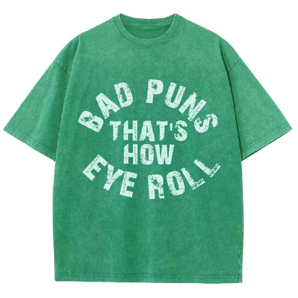 Eye Roll Vintage Distressed T-shirt