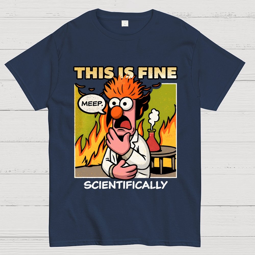 Scientifically Calculated Disaster Geek T-Shirt