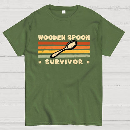 Wooden Spoon Survivor Unisex Geek T-Shirt