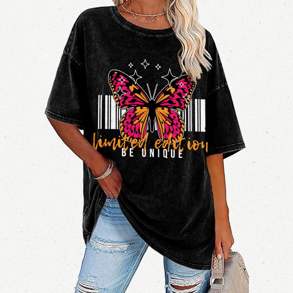 Be Unique Vintage Distressed T-shirt