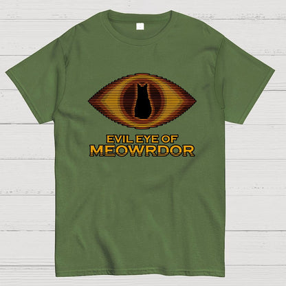 Mysterious Eye of Kittyland Cat Geek T-Shirt