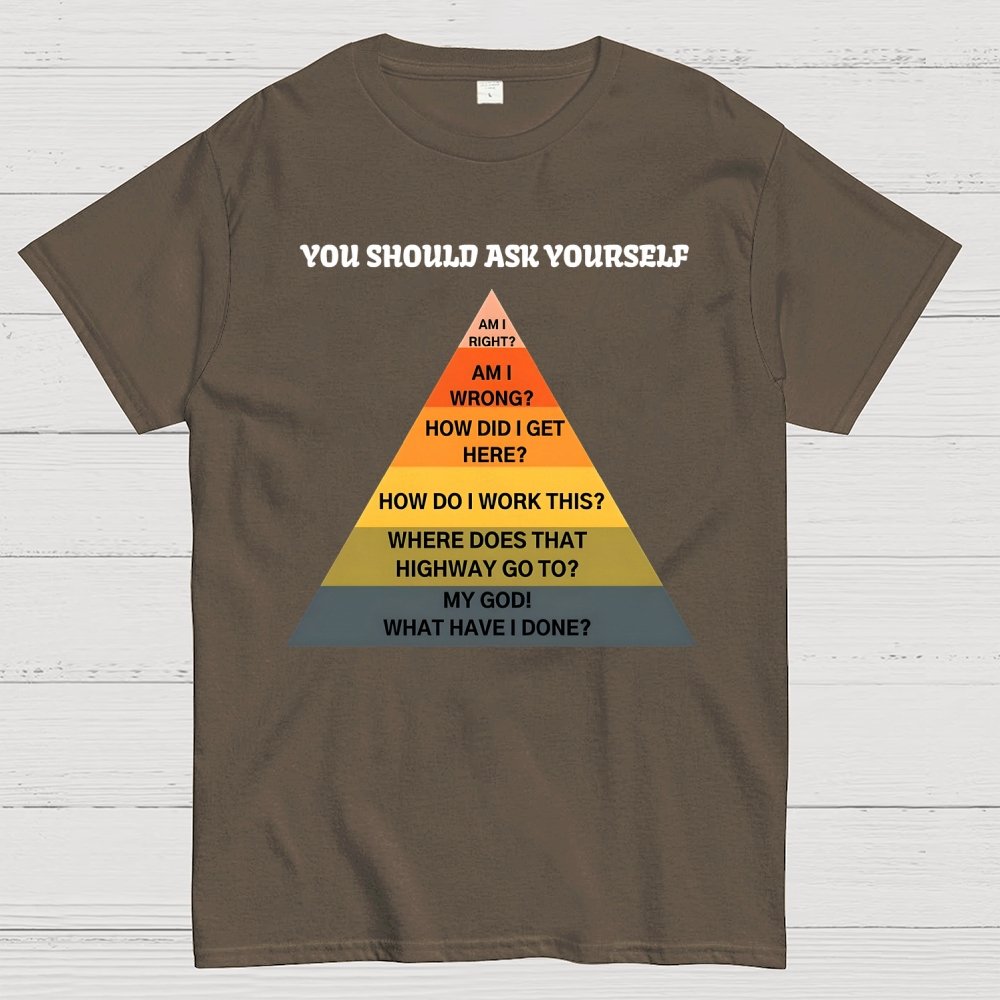 You Should Ask Yourself Geek T-Shirt