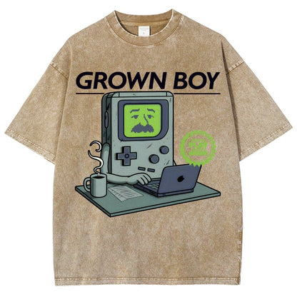 Grown Boy Vintage Distressed T-shirt