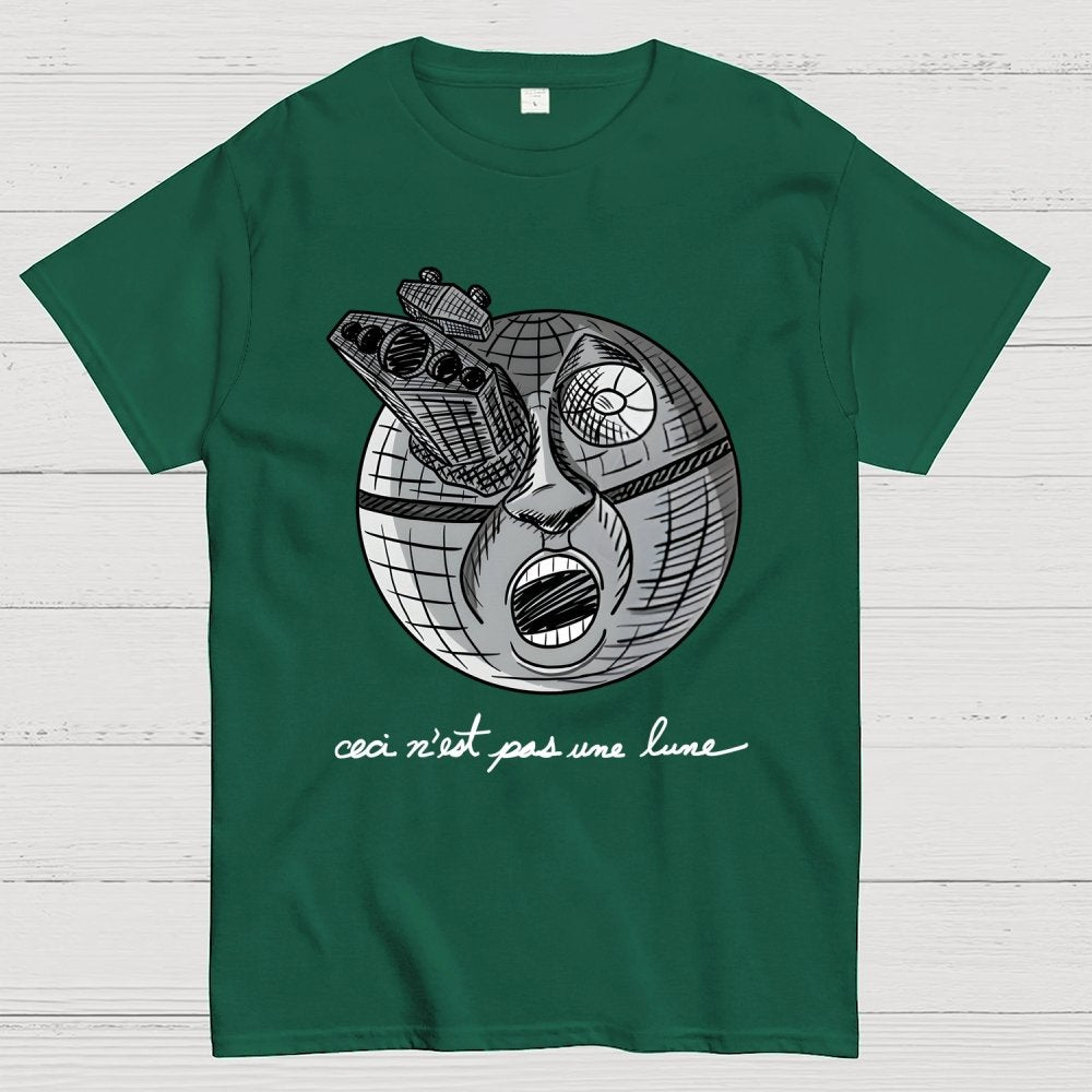 Ceci N’Est Pas Une Lune Geek T-Shirt