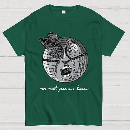 Ceci N’Est Pas Une Lune Geek T-Shirt