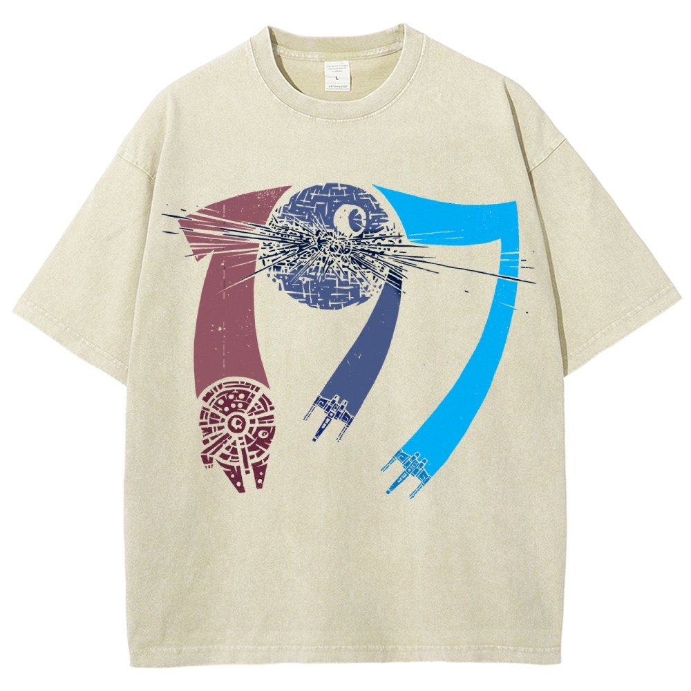 Vintage 1977 Vintage Distressed T-shirt