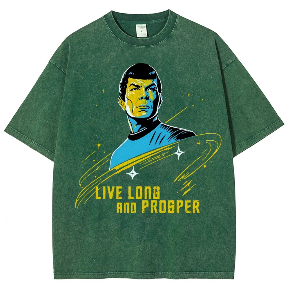 Live long and prosper Vintage Distressed T-shirt