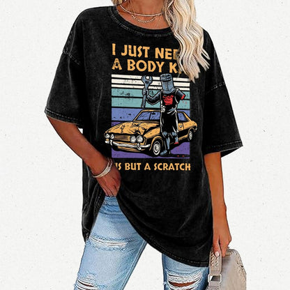I Need A Body Kit Vintage Distressed T-shirt
