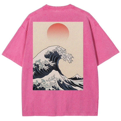 Sunny Wave Washed T-Shirt