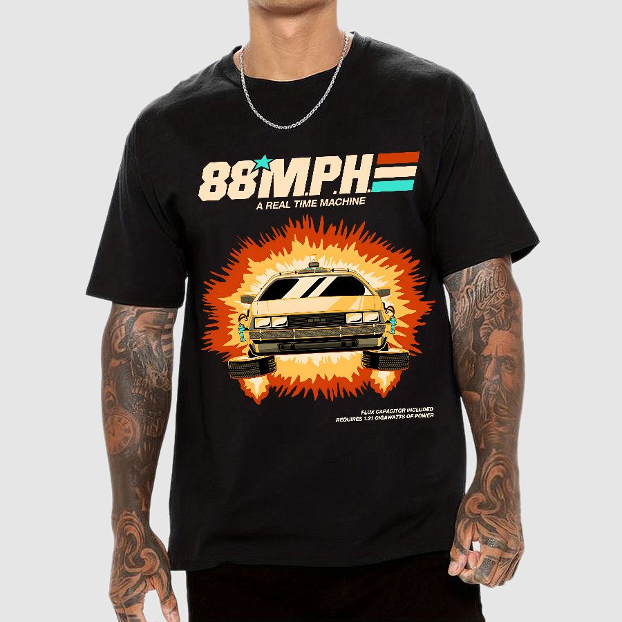 A Real Time Machine Geek T-Shirt