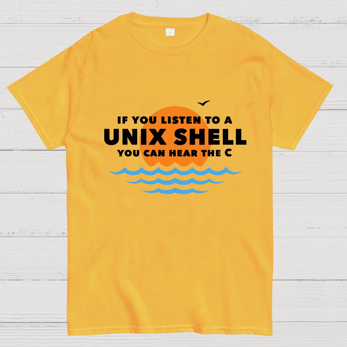 Unix Shell Geeky T-Shirt