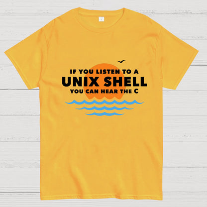 Unix Shell Geeky T-Shirt
