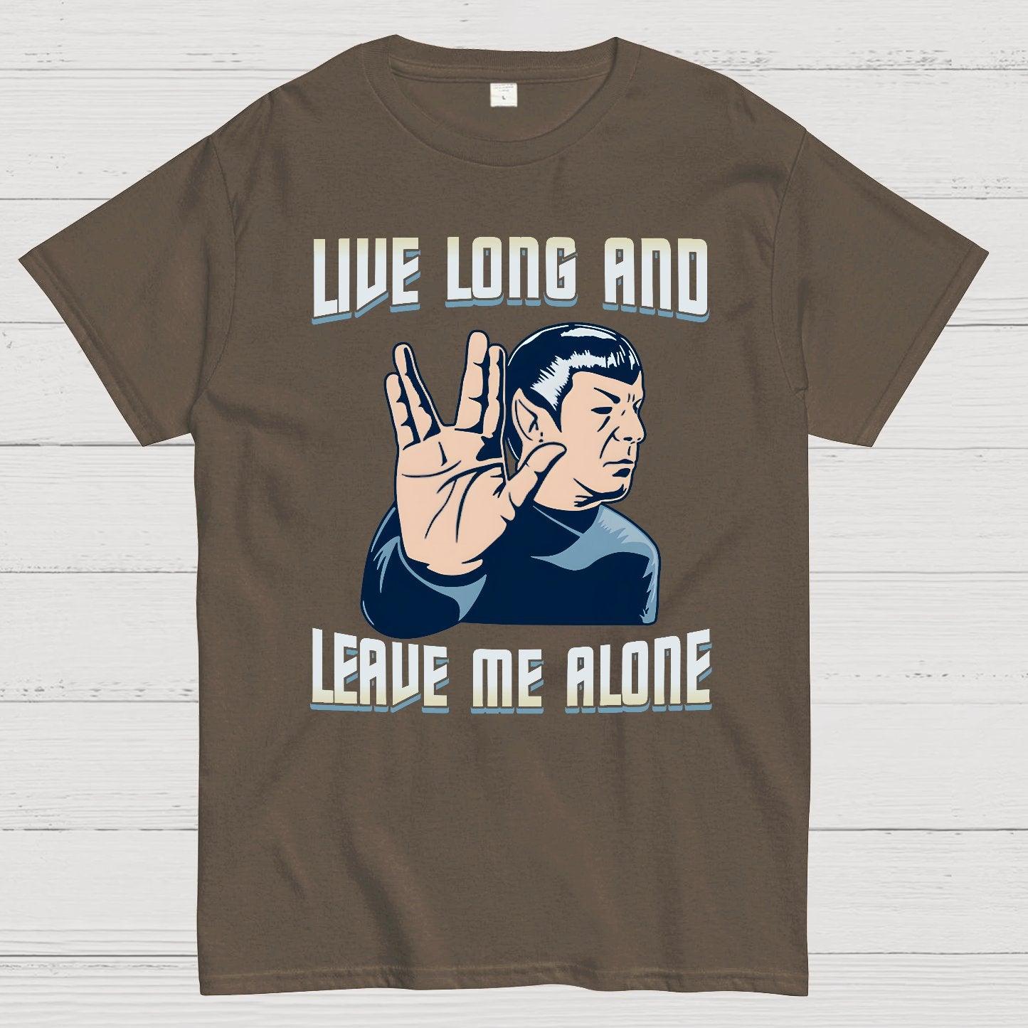 Live Long and Let Me Be Geek T-Shirt