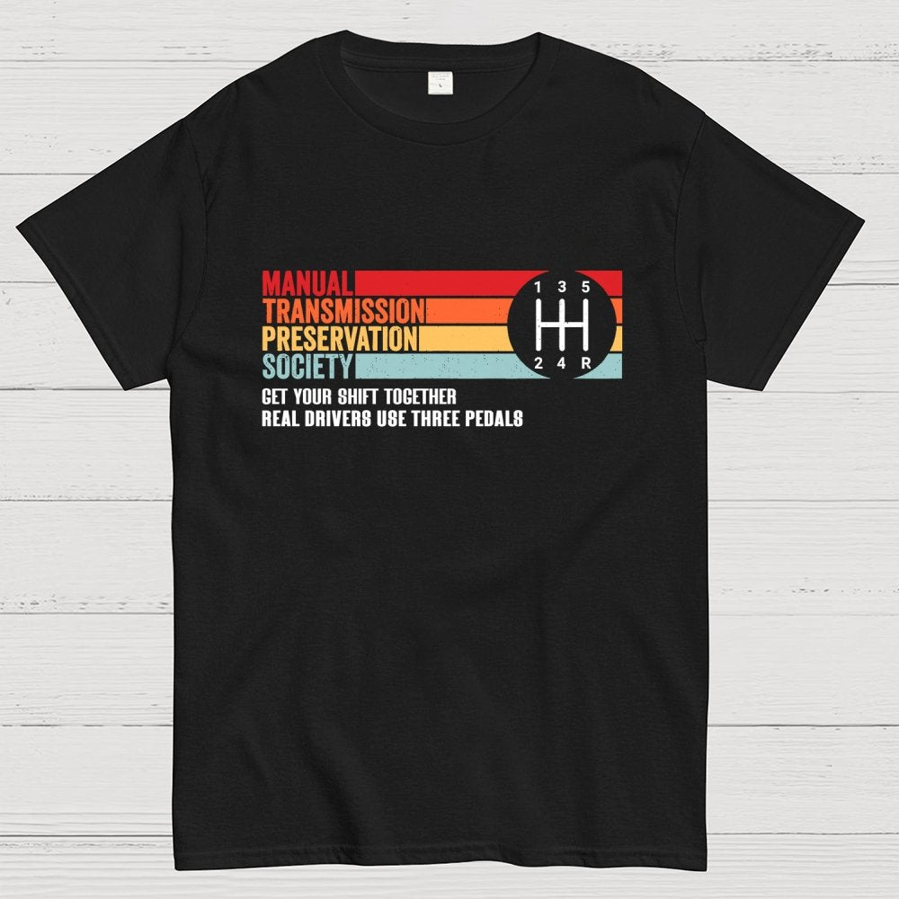 The Manual Transmission Preservation Society Geek T-Shirt