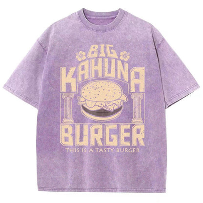 Big Wave Burger Vintage Distressed T-shirt