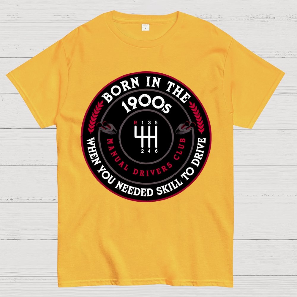 Manual Drivers Club Geek T-Shirt