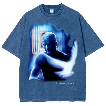 TIME TO DIE Vintage Distressed T-shirt