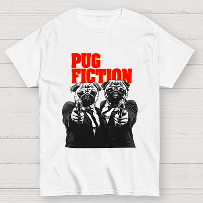 Pug Fiction Geek T-Shirt