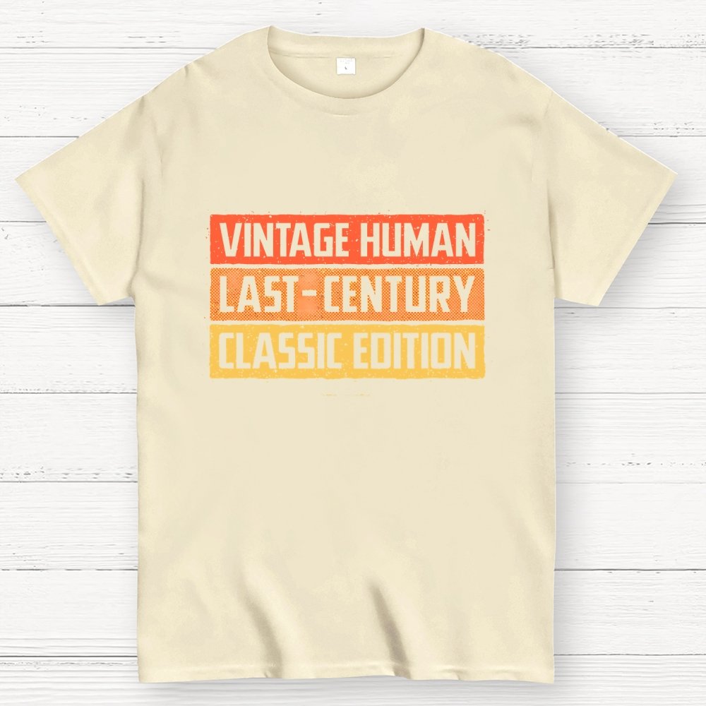 Vintage Human Geek T-Shirt