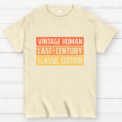 Vintage Human Geek T-Shirt
