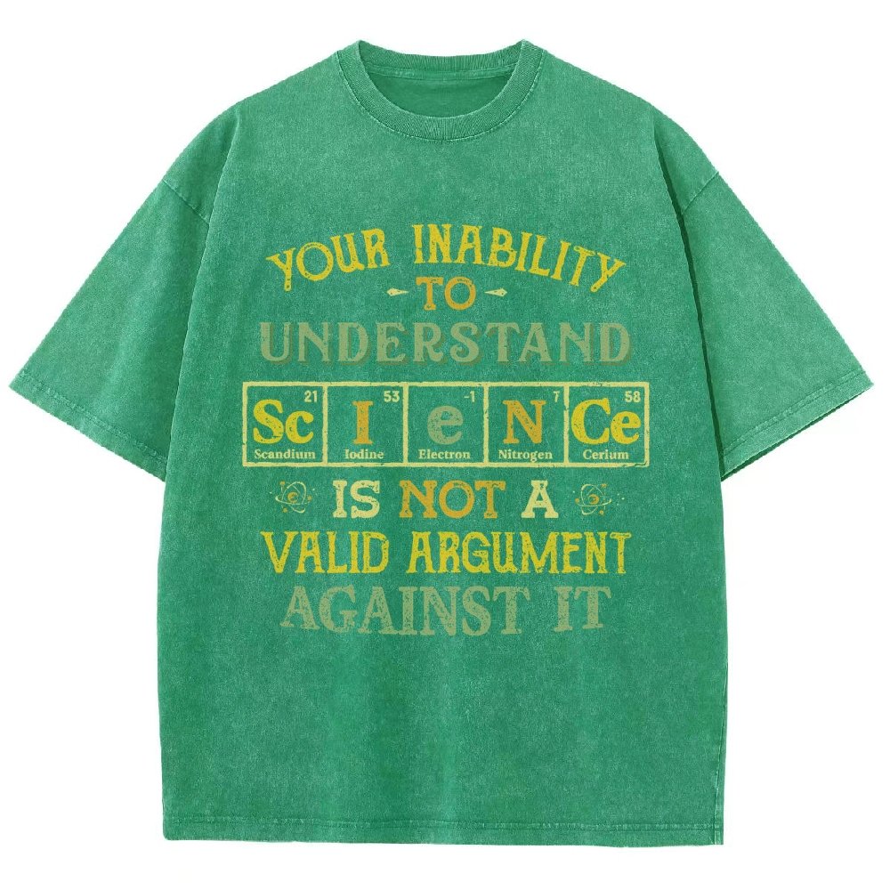 Understanding Science Vintage Distressed T-shirt