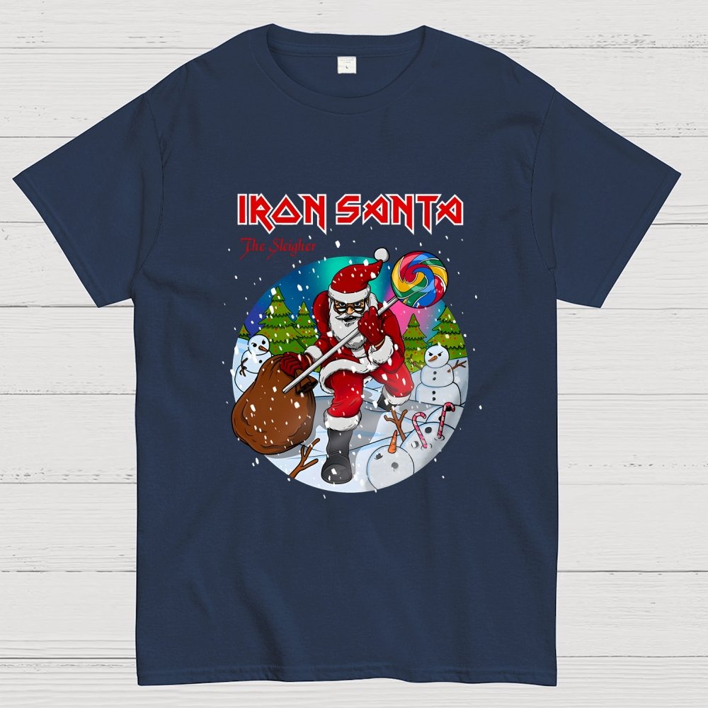 Iron Santa Geek T-Shirt