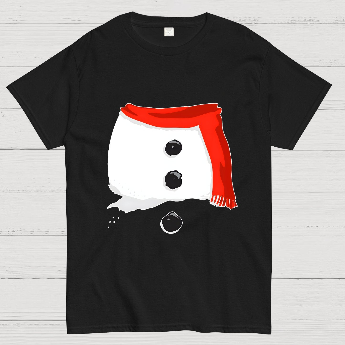 Snowman Christmas Geek T-Shirt