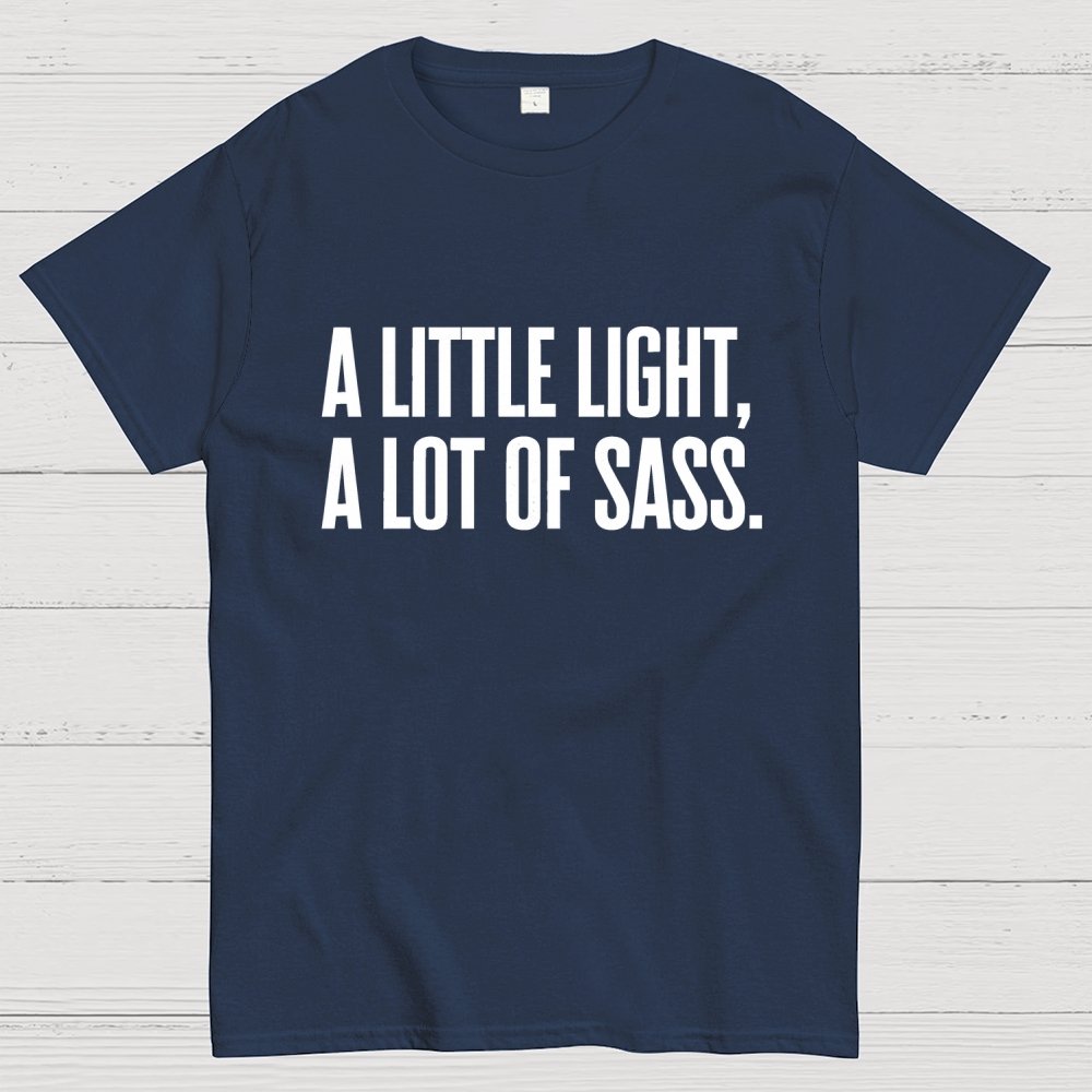 A Little Light, A Lot Of Sass. Geek T-Shirt