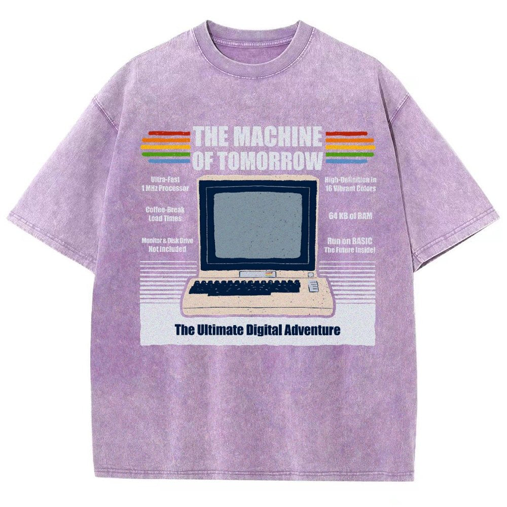 The Machine of Tomorrow Vintage Distressed T-shirt