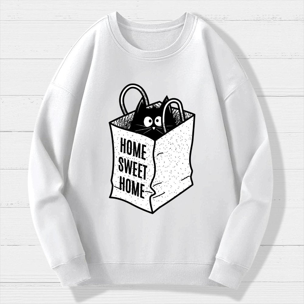 Home Sweet Home Geek Cotton Sweatshirt