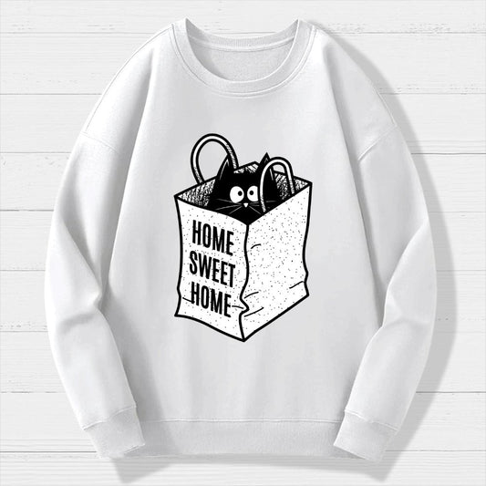 Home Sweet Home Geek Cotton Sweatshirt