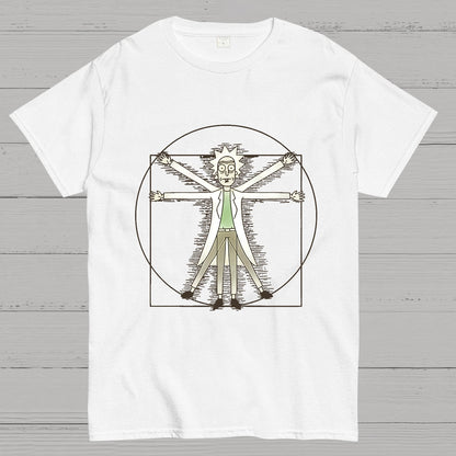 Vitruvian Man Geeky T-Shirt