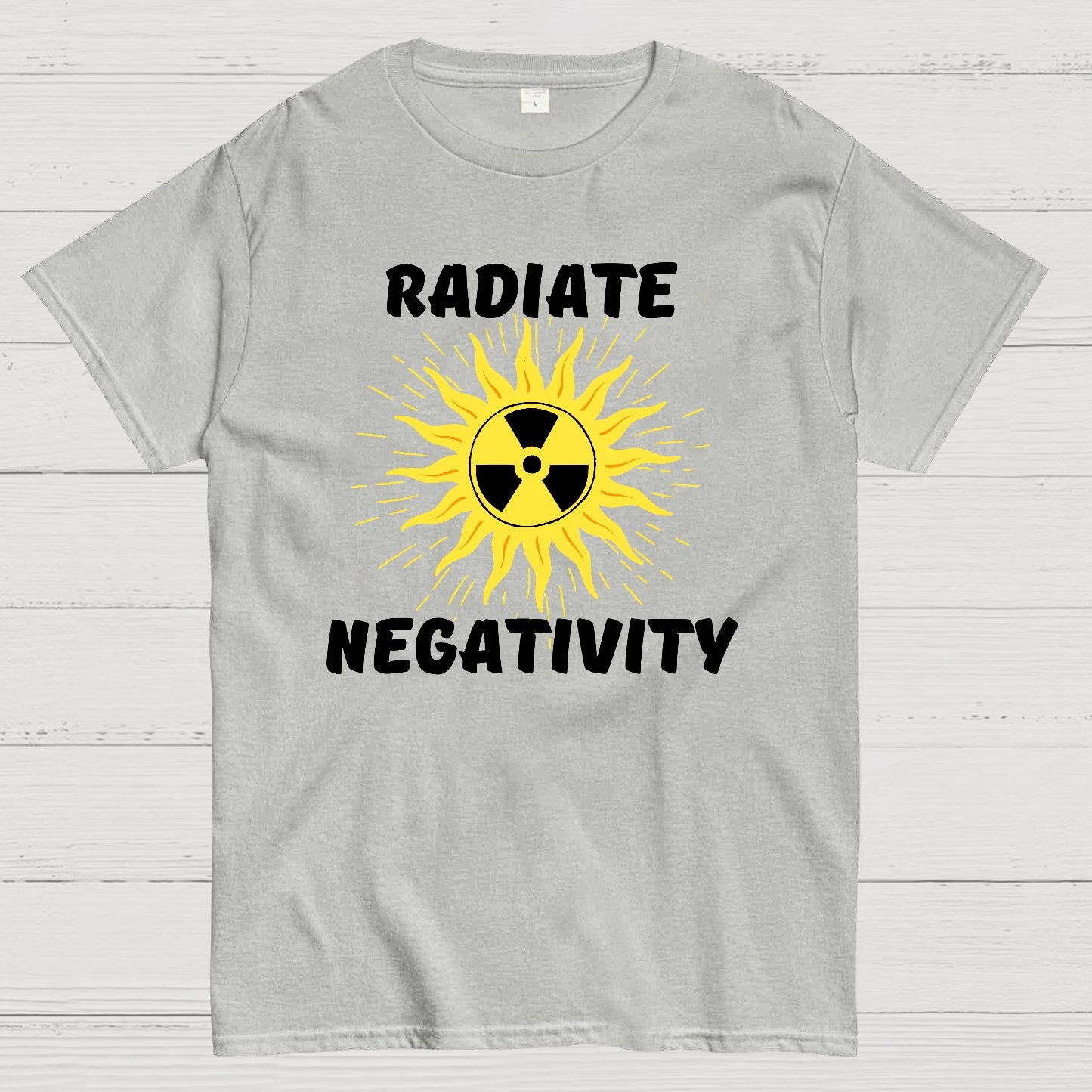 Radiate Negativity Geek T-Shirt