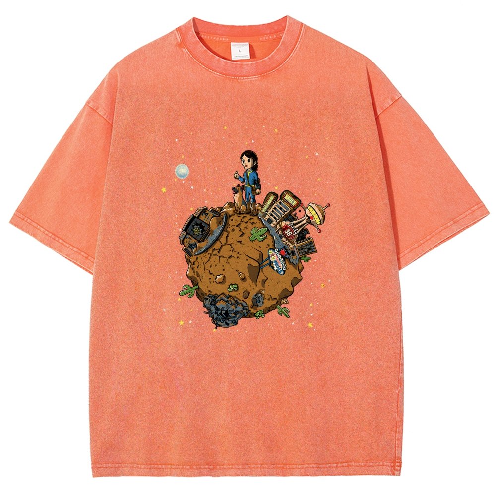 Le Okey Dokey Vintage Distressed T-shirt