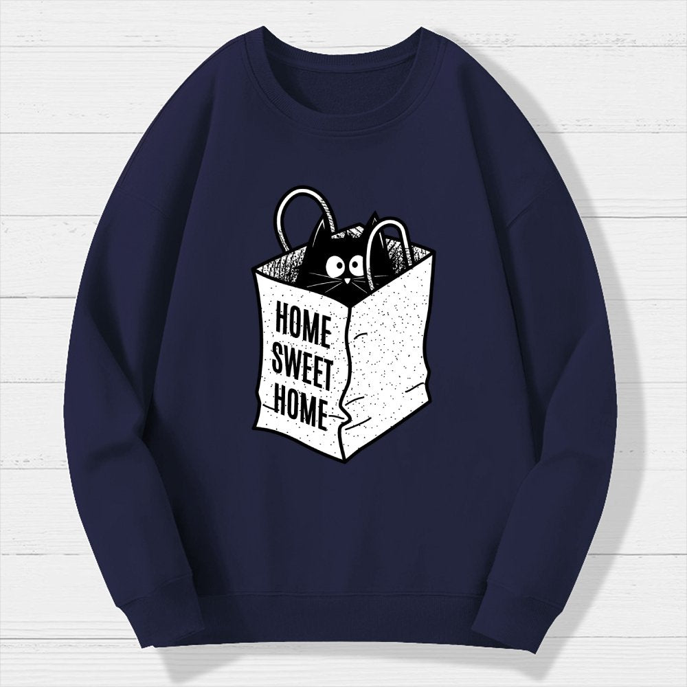 Home Sweet Home Geek Cotton Sweatshirt