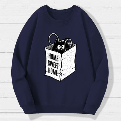 Home Sweet Home Geek Cotton Sweatshirt