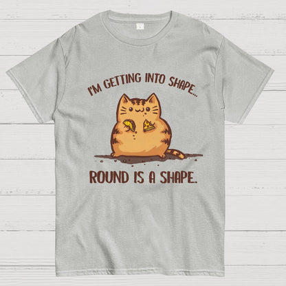 Round is a Shape Geeky T-Shirt