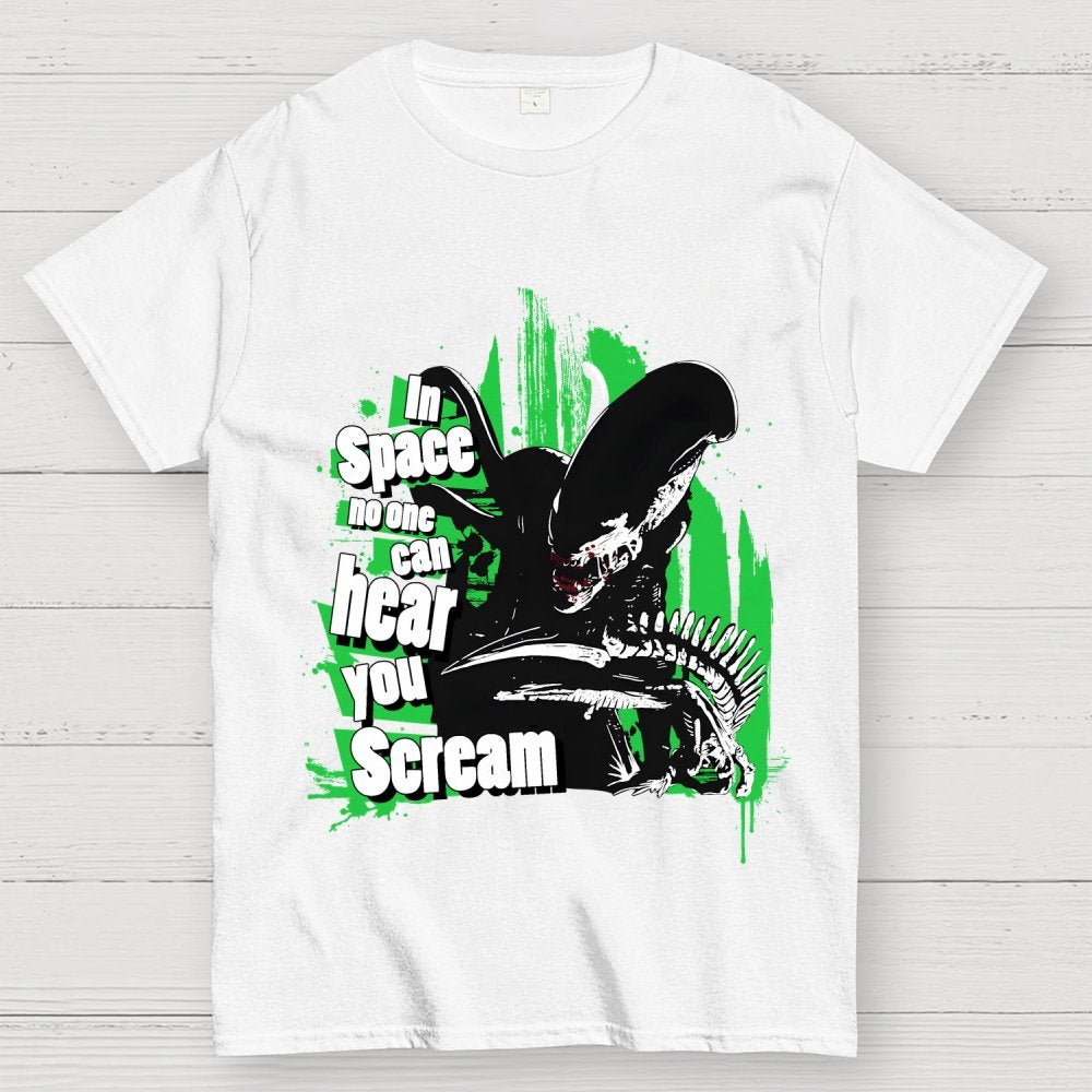 In Space No One Can Hear You Scream Geek T-Shirt